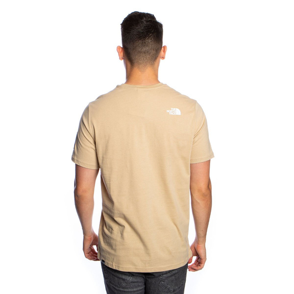 Koszulka The North Face T-shirt M SS Fine Alpine Tee 2 beżowa