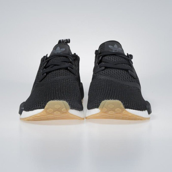 Sneakers buty Adidas Originals NMD_R1 black/black/gum (B42200)