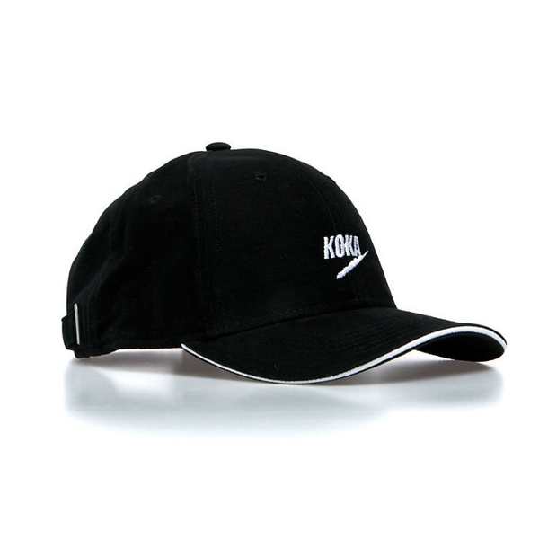 Czapka Strapback Koka 6-Panel Fake Cap black