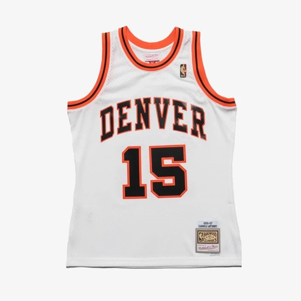 Koszulka Mitchell & Ness Denver Nuggets NBA White Jersey Carmelo Anthony white