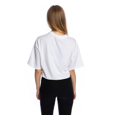 Koszulka damska Champion Crew Neck Cropped T-shirt biała