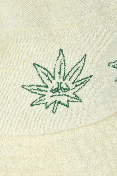 Kapelusz HUF Green Buddy Terry Cloth Bucket Hat ecru