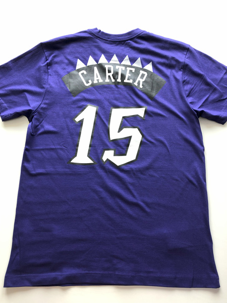 Mitchell & Ness NBA N&N Tee Toronto Raptors Vince Carter #15 purple