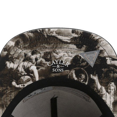 Cayler & Sons White Label snapback Blessed Cap grey / black / gold WL-CAY-SU16-01