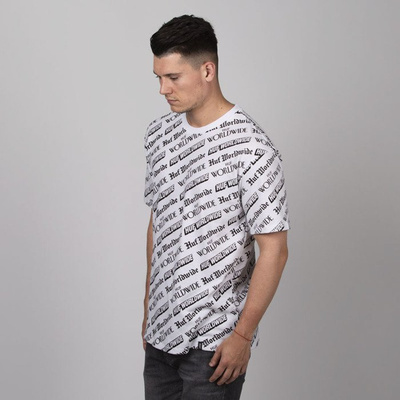 Koszulka HUF Fake News S/S Tee white