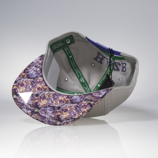 Cayler & Sons snapback czapka Haze Classic Cap grey / purple haze CLASSIC-CAY-SU16-07