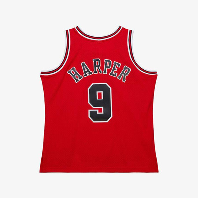 Koszulka Mitchell & Ness Chicago Bulls #9 Ron Harper Dark Jersey scarlet