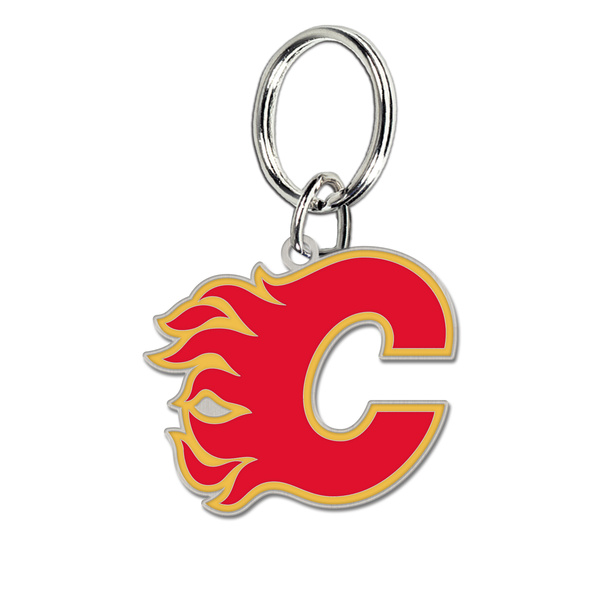 WinCraft NHL Cloisonne Key Ring Carded Calgary Flames