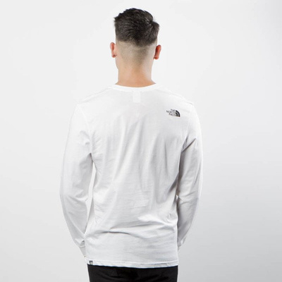 Koszulka Longsleeve The North Face M LS Simple Dome Tee TNF white