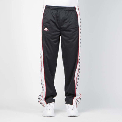 Spodnie dresowe Kappa Authentic Banda Big Bay black-white-red