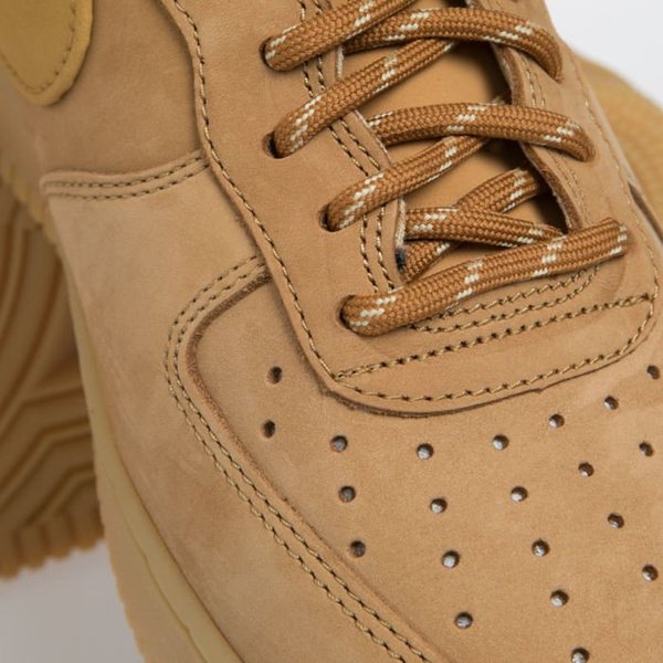 Sneakers buty Nike Air Force 1 '07 WB flax/wheat-gum light brown (CJ9179-200)