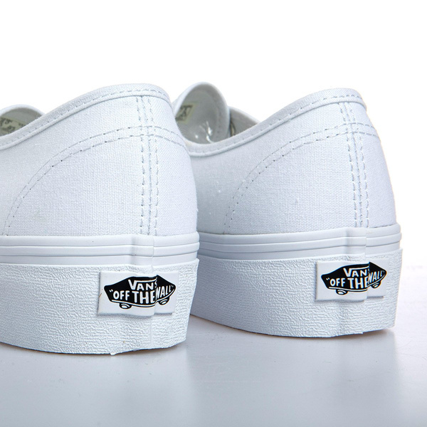 Sneakers buty Vans Authentic Platofor białe (VN0A3AV8W001)