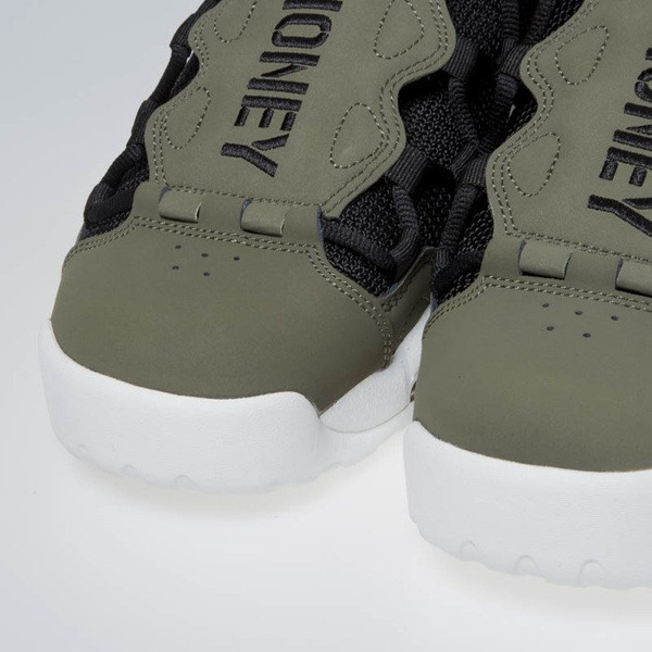 Sneakers buty Nike Air More Money medium olive/black (AJ2998-200)