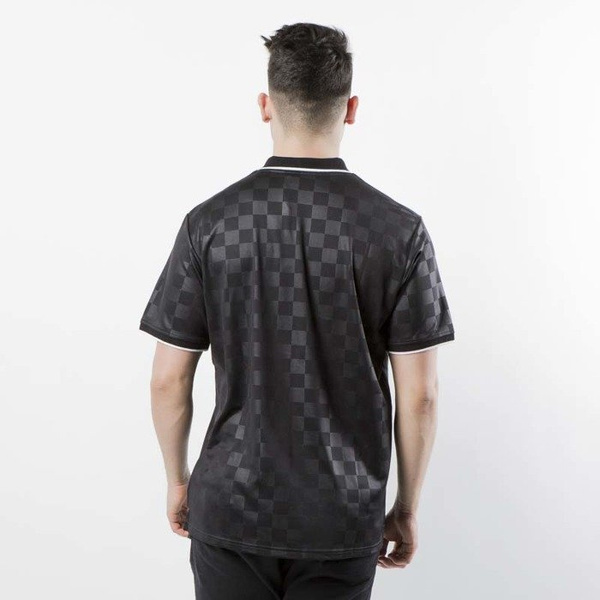 Koszulka Carhartt WIP S/S Stadium Polo black / white
