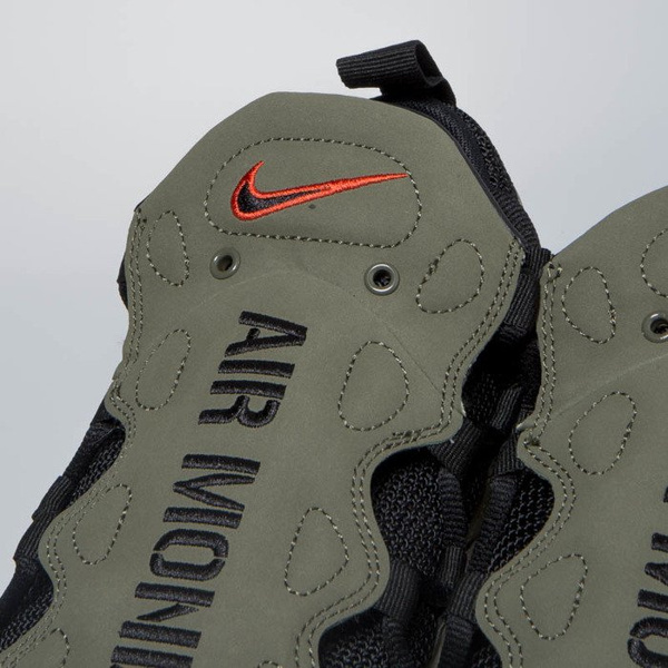 Sneakers buty Nike Air More Money medium olive/black (AJ2998-200)