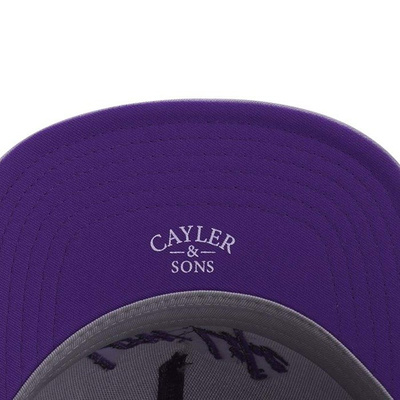 Cayler & Sons White Label Styro Cap grey / purple