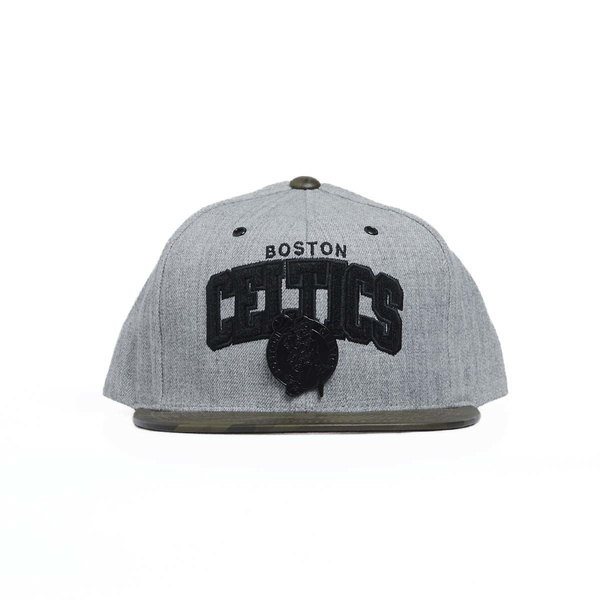 Czapka Mitchell & Ness Boston Celtics Snapback Cap grey/camo Lux Camo Snapback