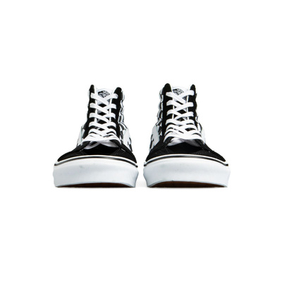Sneakers buty Vans SK8-Hi Checkerboard czarne (VN0A32QGHRK1)