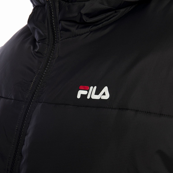 Kurtka zimowa Fila Men Tanner Tape Puffer Jacket czarna