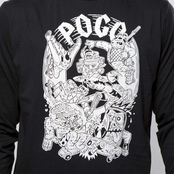 POGO koszulka longleeve Mosh black