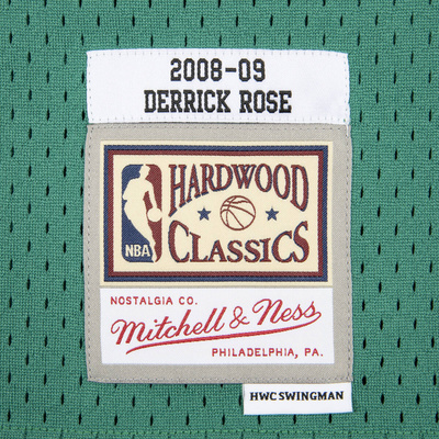 Mitchell & Ness Chicago Bulls NBA Swingman Jersey Derrick Rose kelly green 