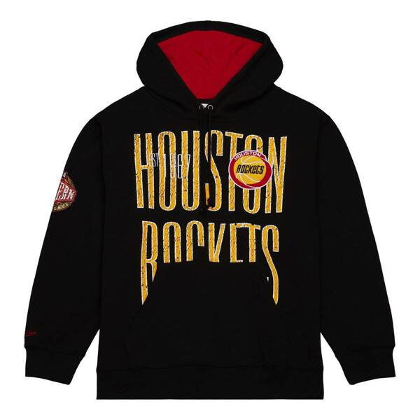 Bluza Mitchell & Ness Houston Rockets NBA Team OG Fleece 2.0 black