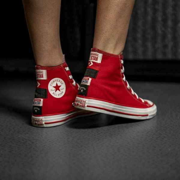 Sneakers buty damskie Converse Chuck Taylor All Star czerwone (167173C)