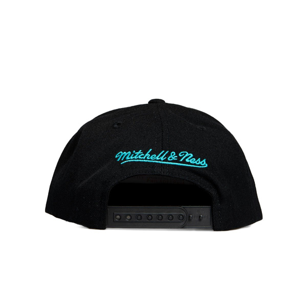 Czapka Mitchell & Ness Charlotte Hornets Snapback Cap czarna Wool Solid Snapback