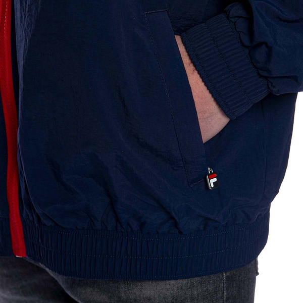 Kurtka Fila Men Ban Woven Jacket niebieska