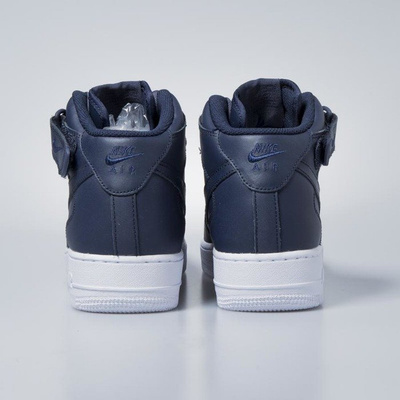 Sneakers buty Nike Air Force 1 Mid '07obsidian / obsidian - white 315123-415