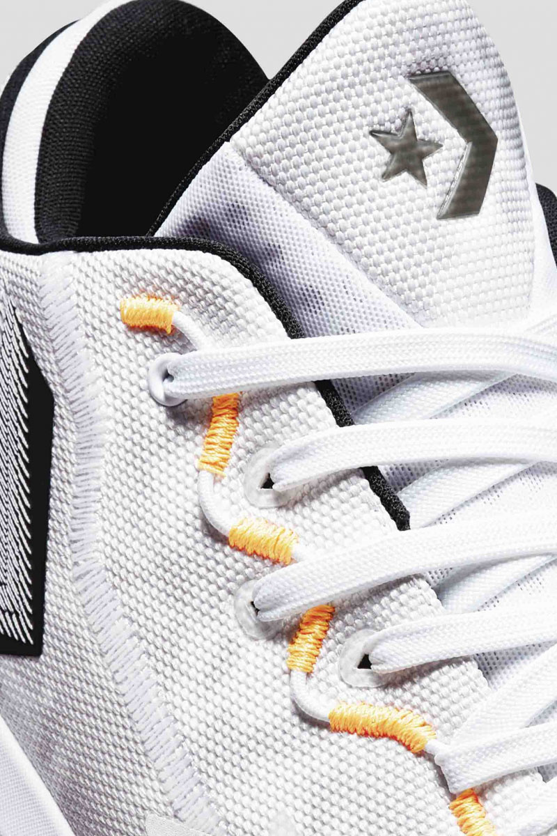 Sneakers Converse All Star BB Jet Mid white/laser orange/black - Main Image