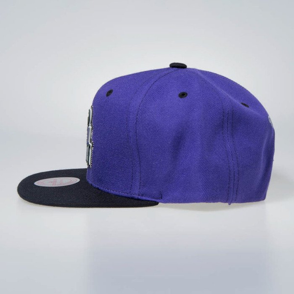 Czapka Mitchell & Ness snapback Milwaukee Bucks purple HWC Zig Zag SB