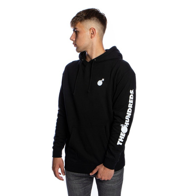 Sweatshirt The Hundreds Solid Bomb Crest Pullover Hoodie black