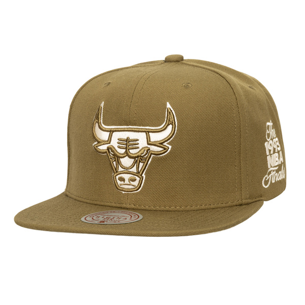Mitchell & Ness NBA Fashion Basic Snapback Chicago Bulls olive