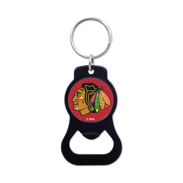 Otwieracz WinCraft NHL Black Bottle Opener Key Ring Chicago Blackhawks