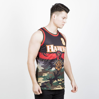Mitchell & Ness Atlanta Hawks #8 Steve Smith camo Swingman Jersey 
