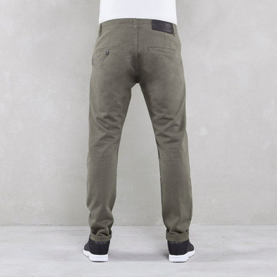 Backyard Cartel spodnie Chinos Back anti fit khaki