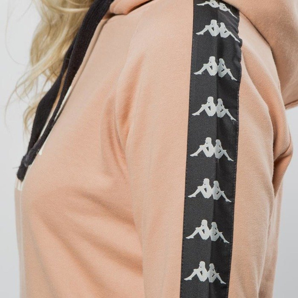 Bluza damska Kappa Twenny Hoody dusty coral WMNS