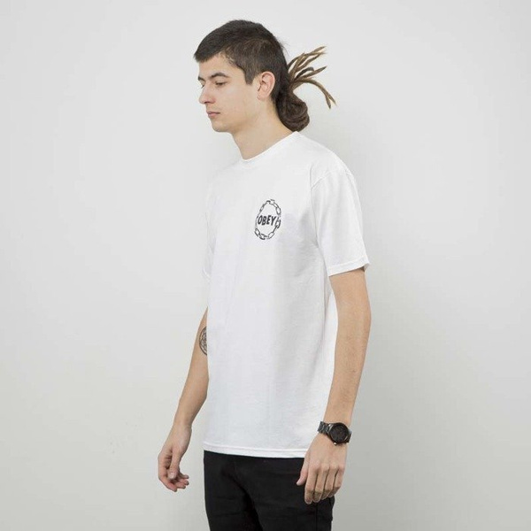 Obey koszulka t-shirt Obey Jumble Chain white