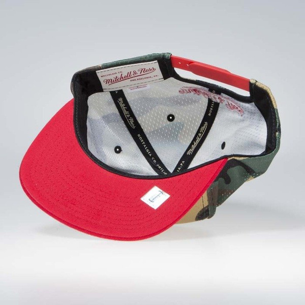 Czapka Mitchell & Denver Nuggets Woodland Snapback Cover camo