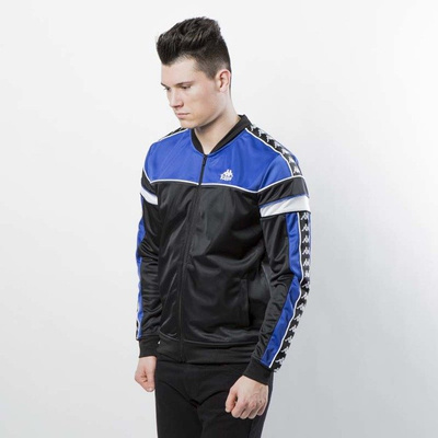 Kappa Sweatshirt Authentic Tana black / white / blue 303WH00-908