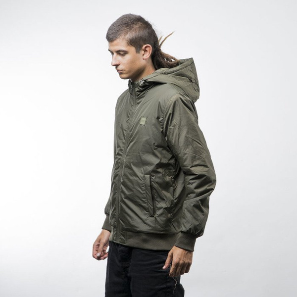 Urban Classics kurtka Padded Windbreaker olive (TB1458)