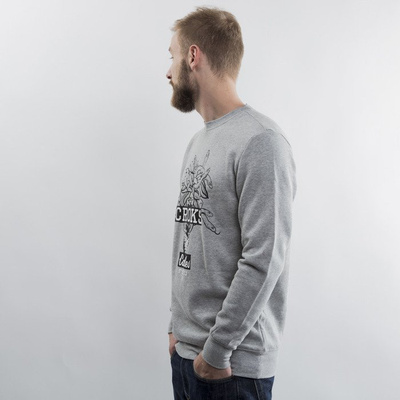 Crooks & Castles crewneck Brigand heather grey