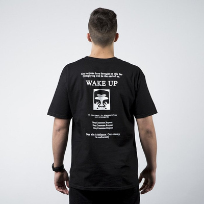 Obey Wake Up Tee black