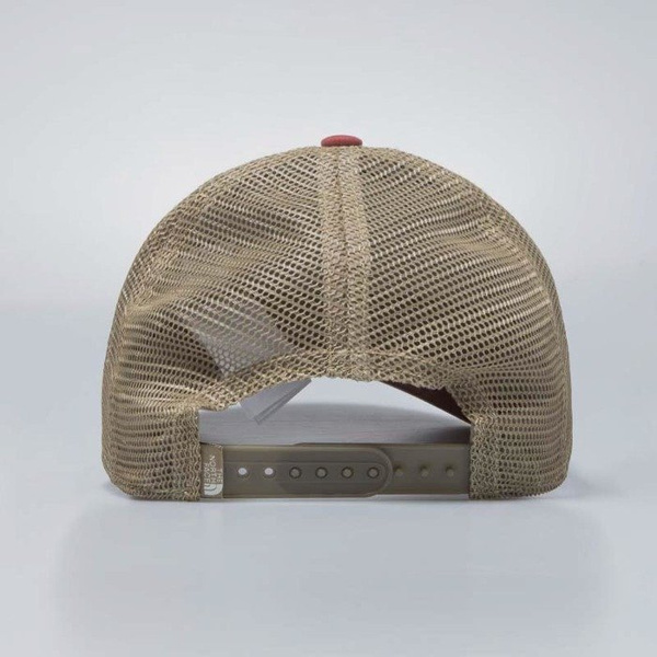 Czapka The North Face snapback Mudder Trucker Hat bossa nova red / kelp tan / vintage white T0CGW24BR