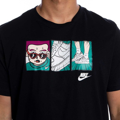 Koszulka Nike NSW FTWR 1 Illustration Tee czarna
