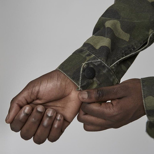 Cayler & Sons kurtka All Day Denim Army Denim Jacket woodland camo