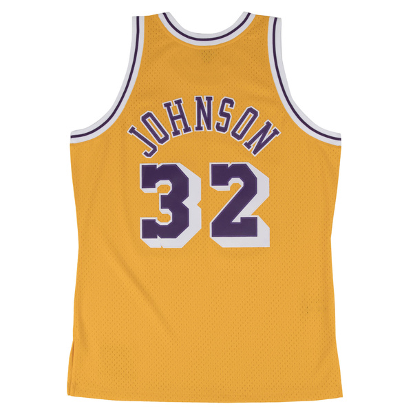 Koszulka Mitchell & Ness Los Angeles Lakers #32 Magic Johnson yellow Swingman Jersey