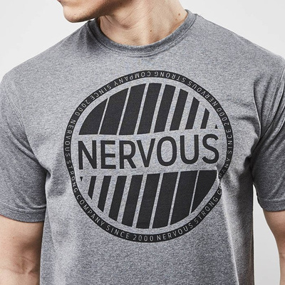 Koszulka t-shirt Nervous Holo grey