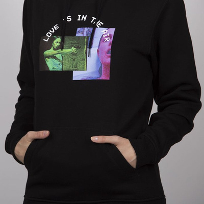 Majors WMNS sweatshirt Love Is In The Air Hoodie black